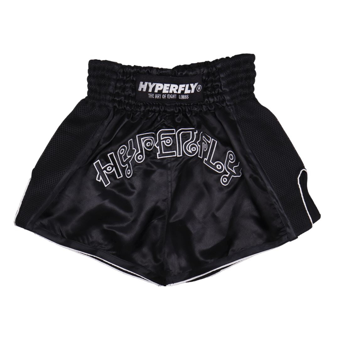 Hyperfly Muay Thai Shorts Apparel - Bottoms Hyperfly Black X Small