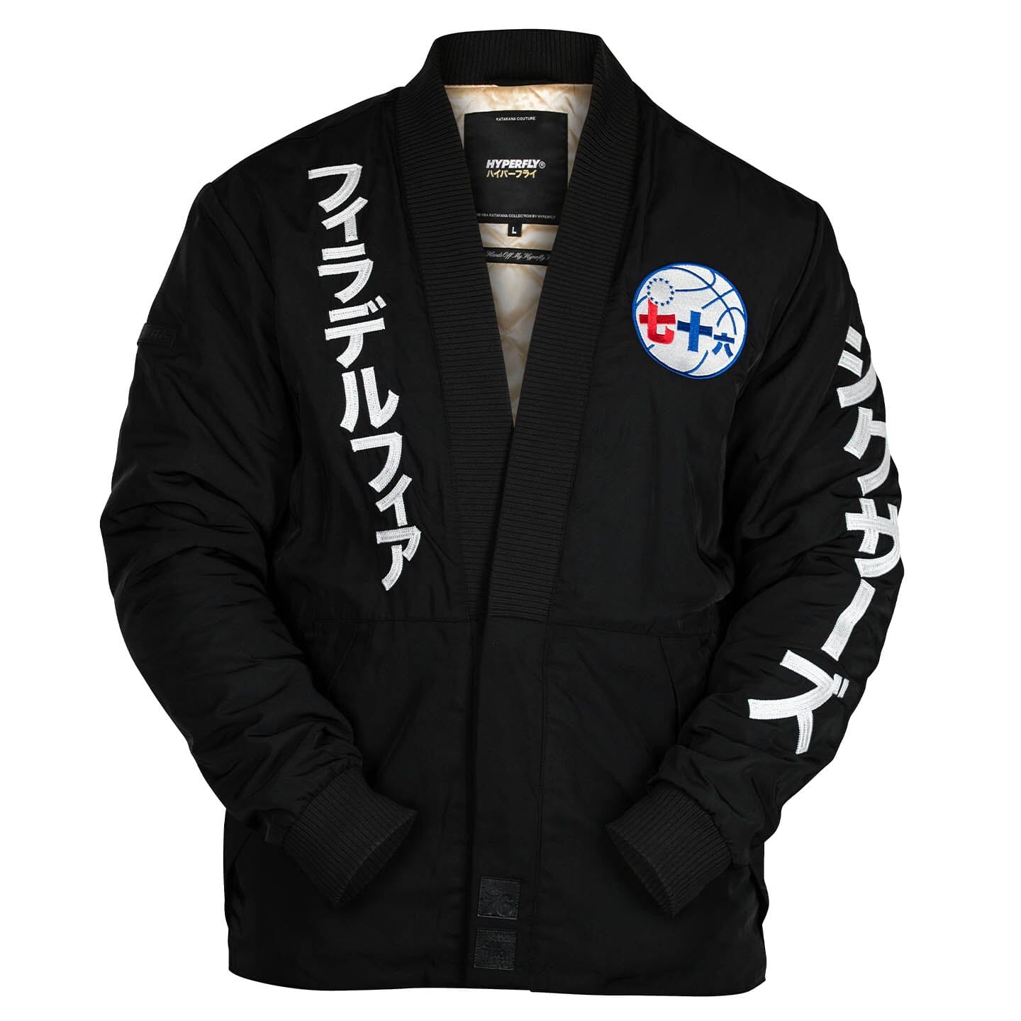 HYPERFLY + NBA 76ers Jacket Apparel - Outerwear Hyperfly Small