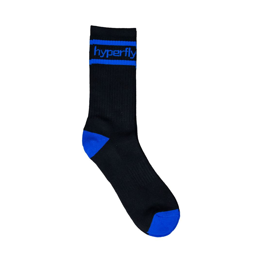 Hyperfly Socks Accessory Hyperfly Black with Blue
