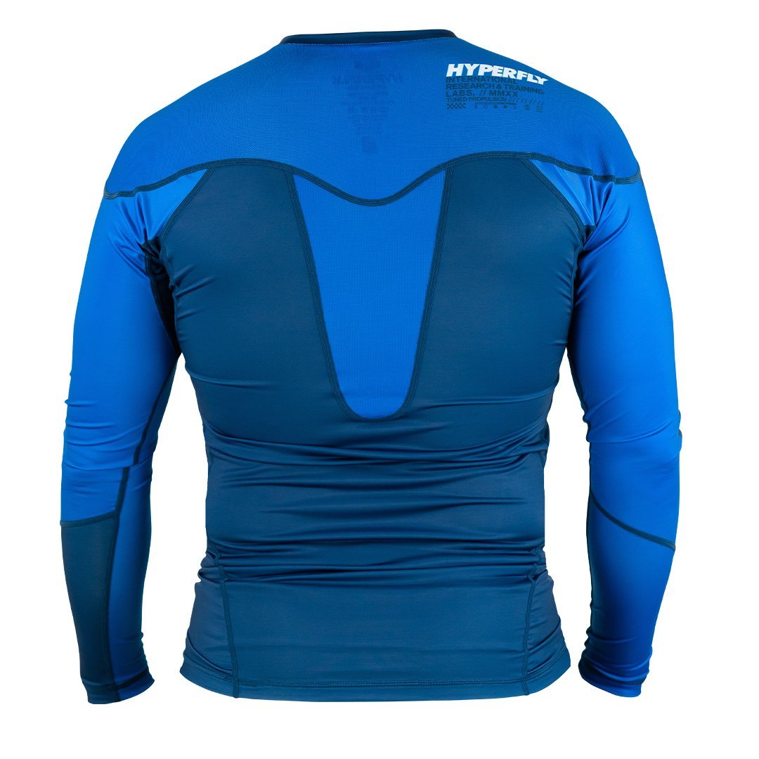 Long Sleeve Supreme Ranked Rash Guard No Gi - Rash Guard Hyperfly
