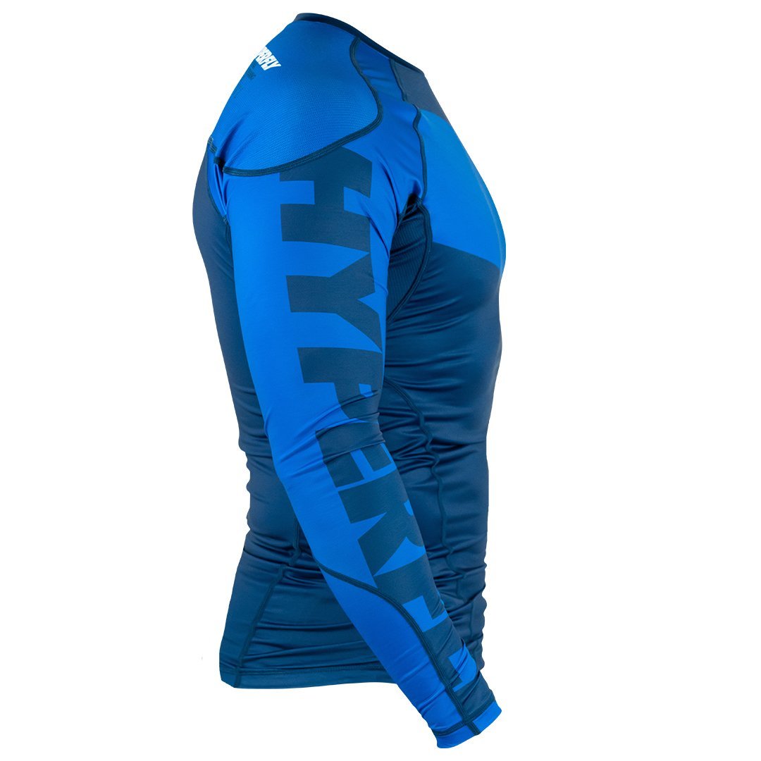 Long Sleeve Supreme Ranked Rash Guard No Gi - Rash Guard Hyperfly