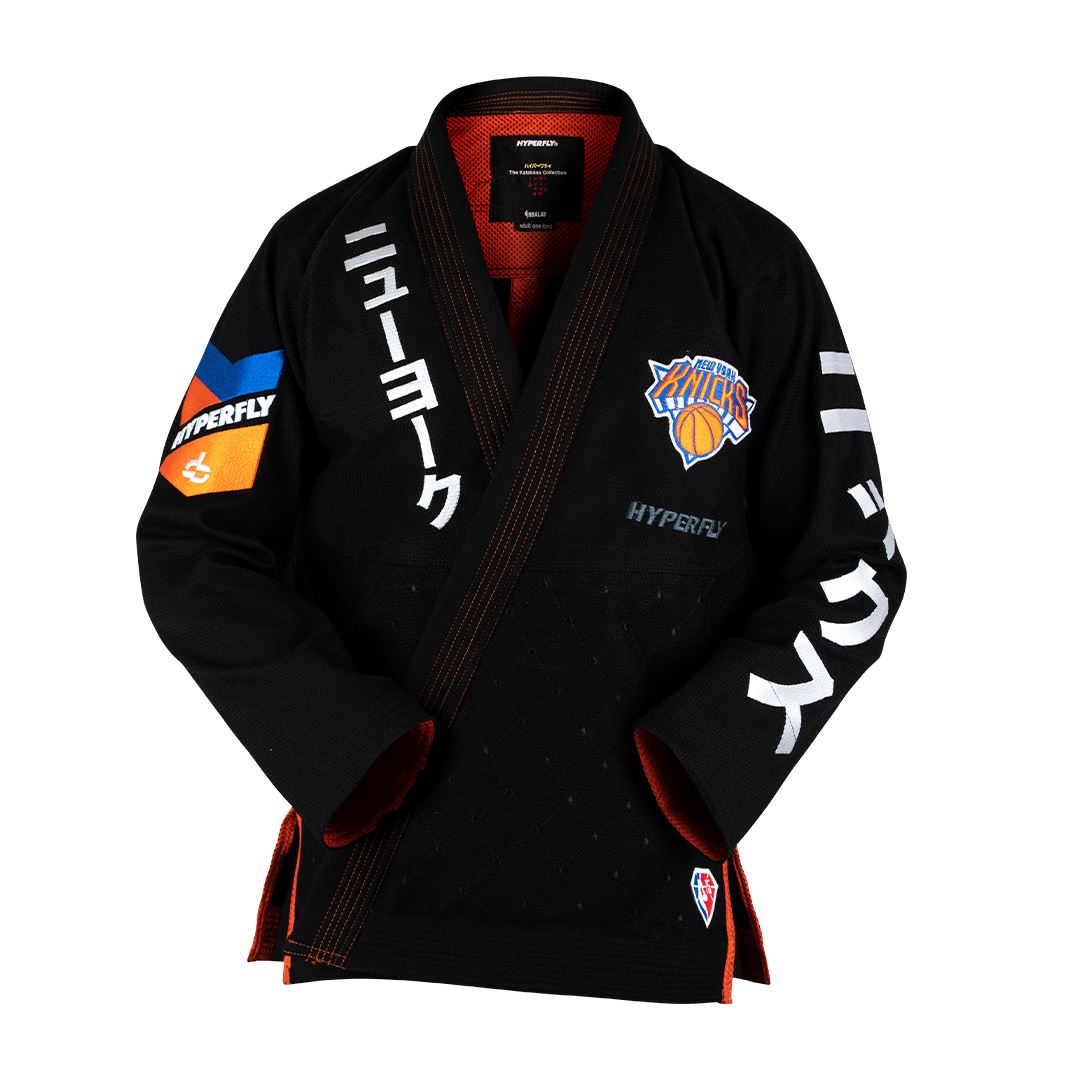NBA + HYPERFLY Katakana Knicks Gi Kimono - Adult Hyperfly A0