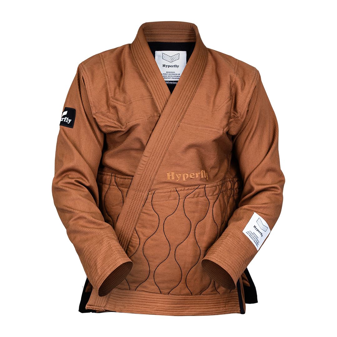 The Meridian Kimono - Adult Hyperfly Brown F0