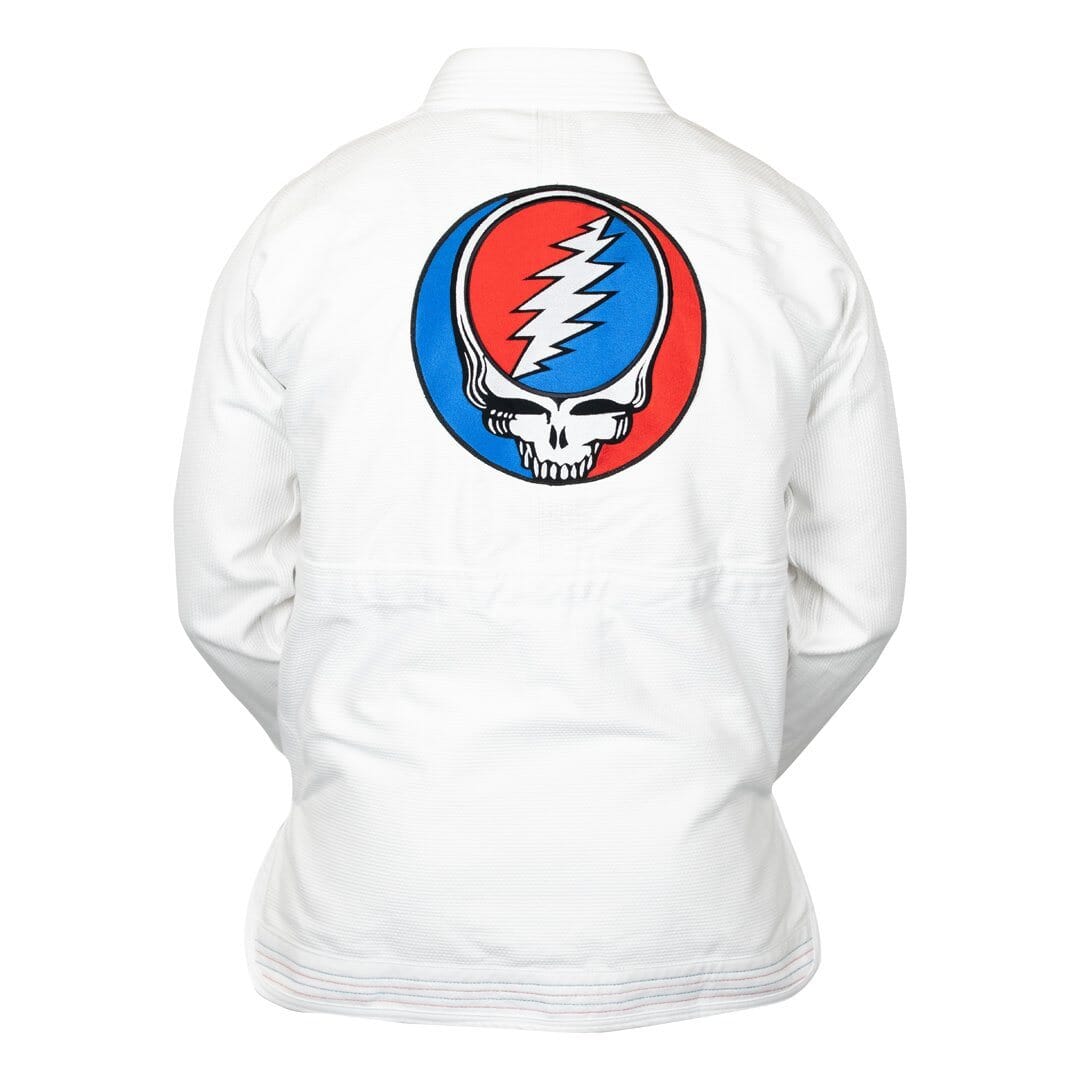 Thrift - Grateful Dead Gi / White / A5 Kimono - Adult Hyperfly