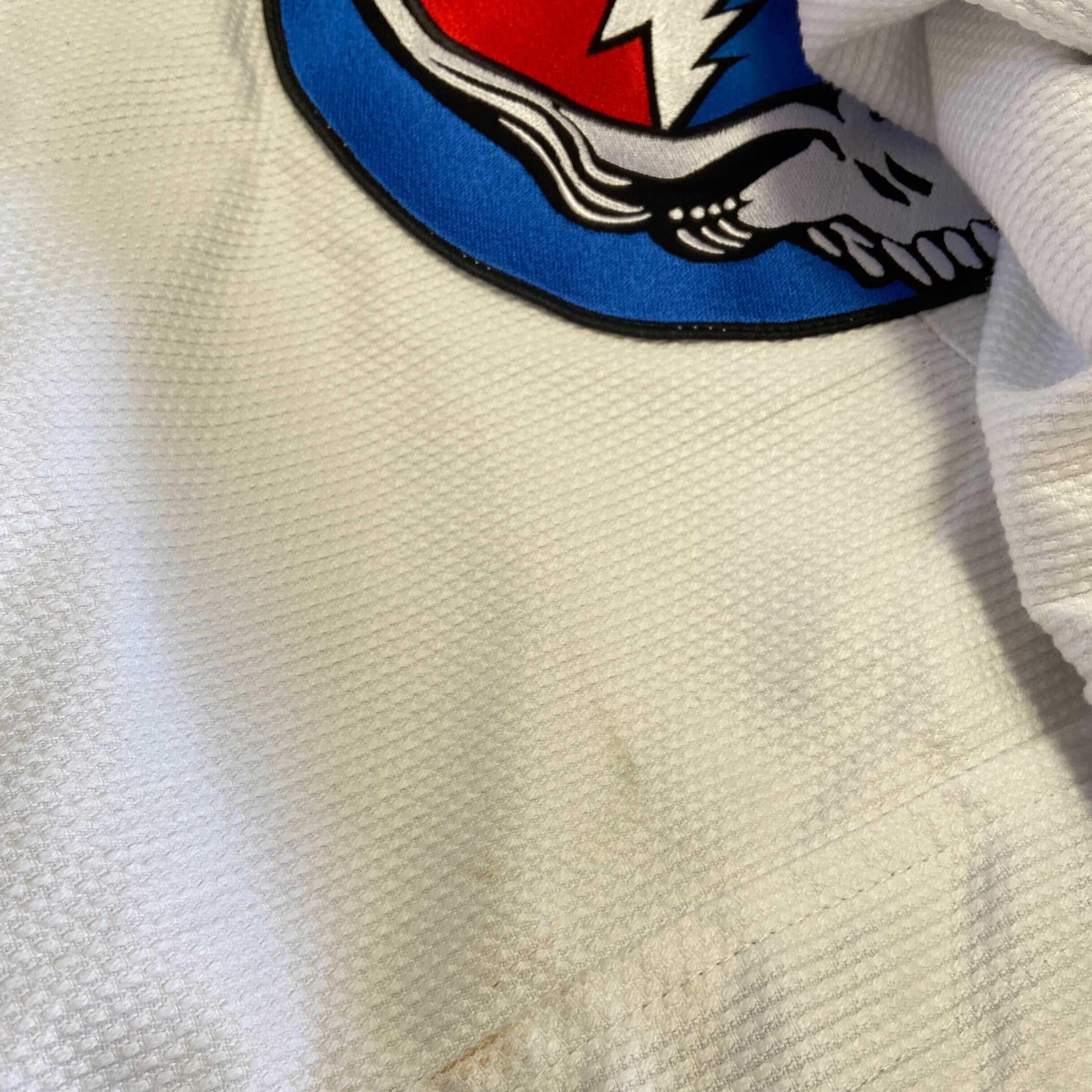 Thrift - Grateful Dead Gi / White / A5 Kimono - Adult Hyperfly