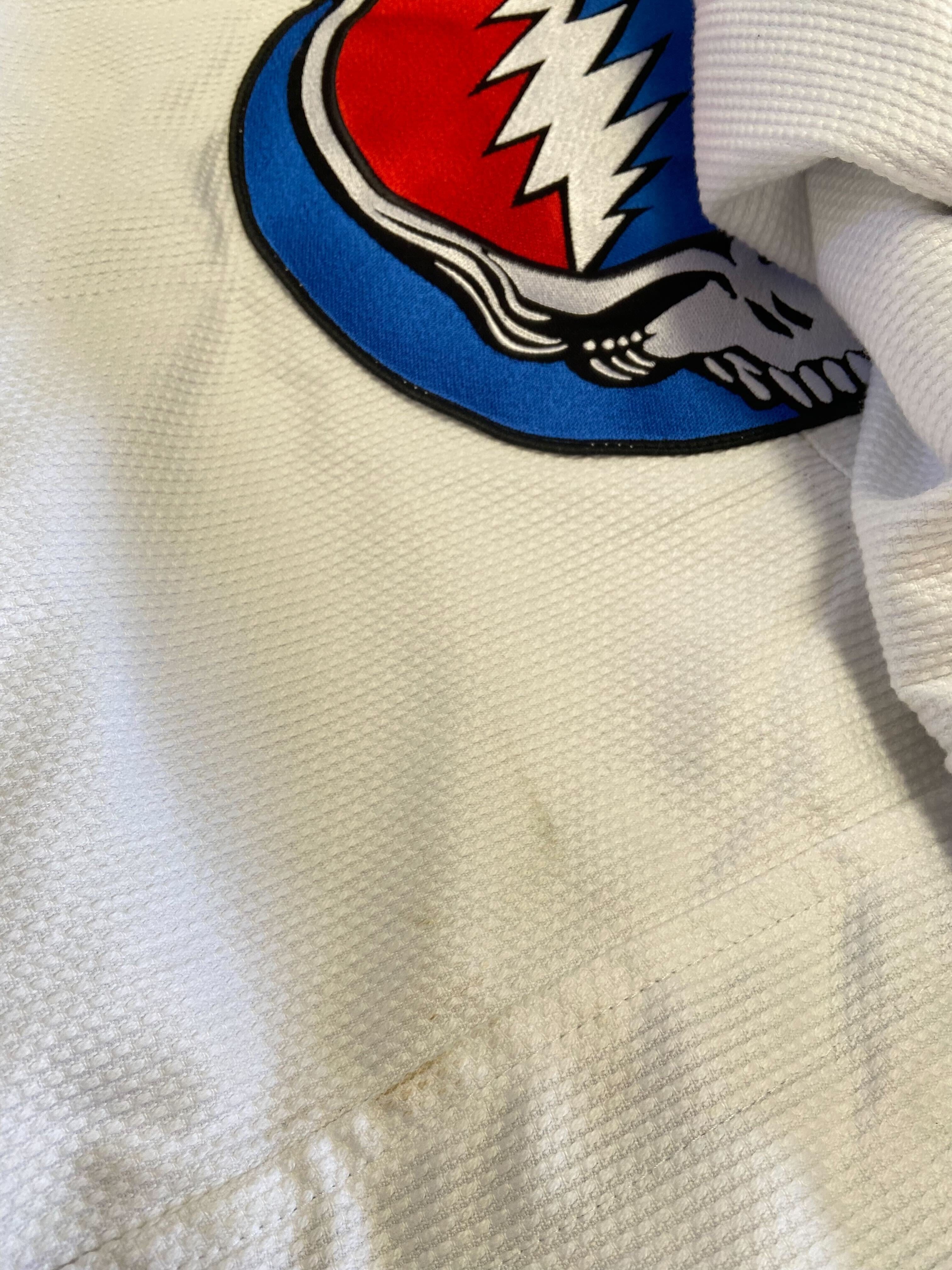 Thrift - Grateful Dead Gi / White / A5 Kimono - Adult Hyperfly