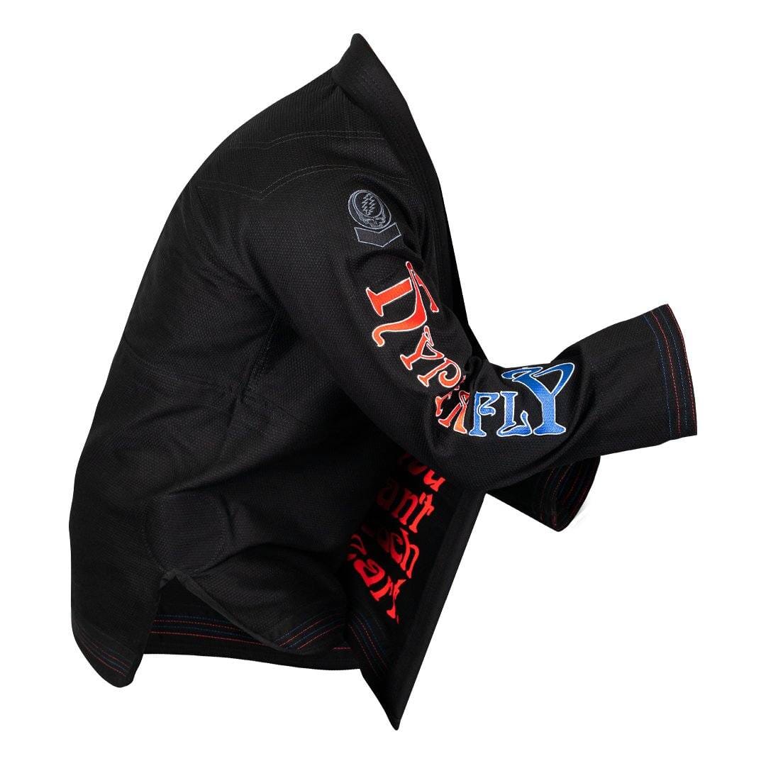 Thrift - HYPERFLY + Grateful Dead Gi / Black / A6 Kimono - Adult Hyperfly