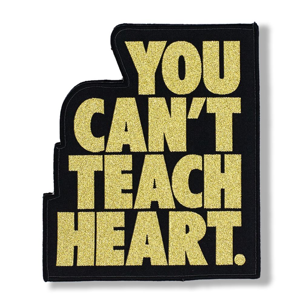 White You Can't Teach Heart. Patch Patch DO OR DIE