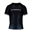 Core Ranked Rash Guard No Gi / Rash Guard Hyperfly Black 2X Small 
