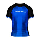 Core Ranked Rash Guard No Gi / Rash Guard Hyperfly Blue 2X Small 