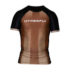Core Ranked Rash Guard No Gi / Rash Guard Hyperfly Brown 2X Small 