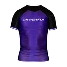Core Ranked Rash Guard No Gi / Rash Guard Hyperfly Purple 2X Small 