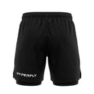 Core Training Shorts Black Hyperfly 