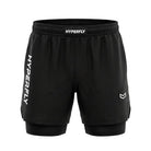Core Training Shorts Black Hyperfly With Liner 26 