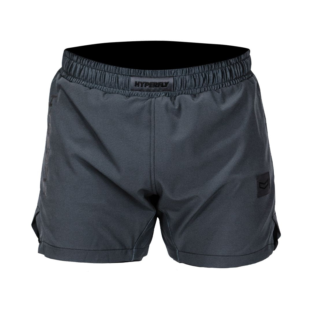 Core Training Shorts Hyperfly Grey No Liner 26