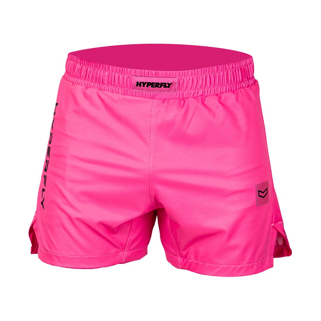 Core Training Shorts Hyperfly Pink No Liner 26