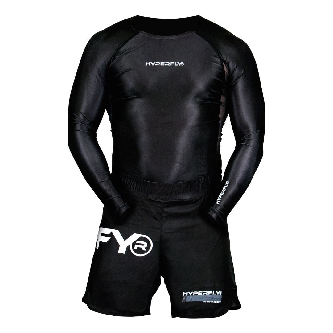 CyberFly Long Sleeve Core Rash Guard No Gi - Rash Guard Hyperfly 