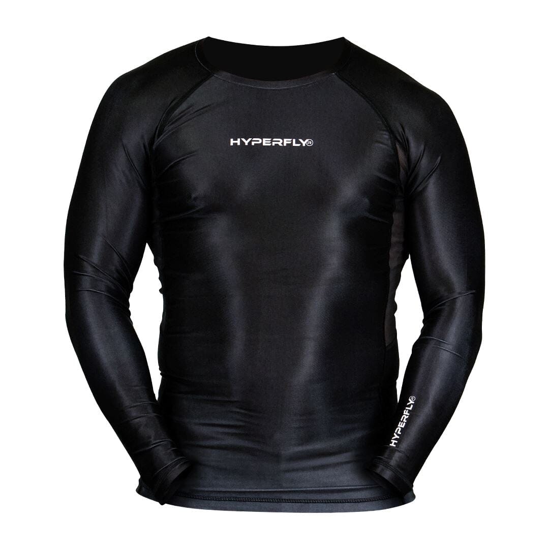 CyberFly Long Sleeve Core Rash Guard No Gi - Rash Guard Hyperfly Long Sleeve X Small 