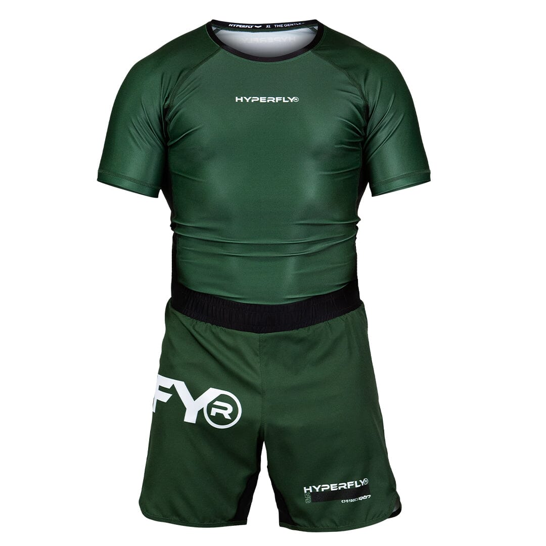 CyberFly Short Sleeve Training Rash Guard No Gi - Rash Guard Hyperfly 