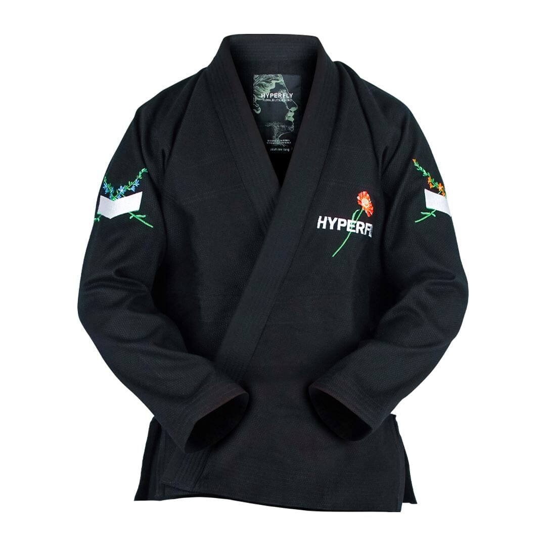 Flora Gi Black Jacket Only (Preorder) Kimono - Adult Hyperfly F0 