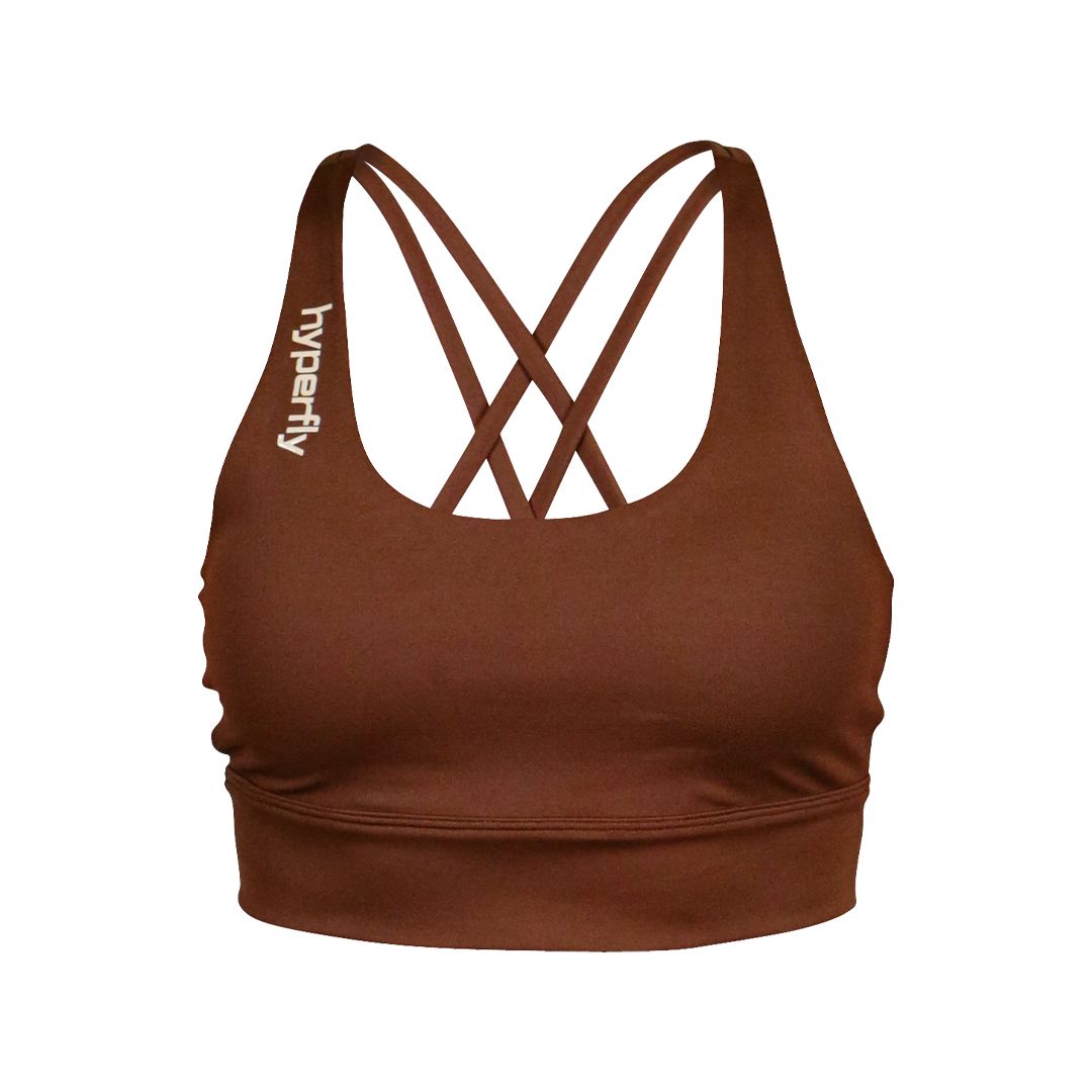 FlyGirl HyperCross Sportsbra FlyGirl Hyperfly Mocha X Small 