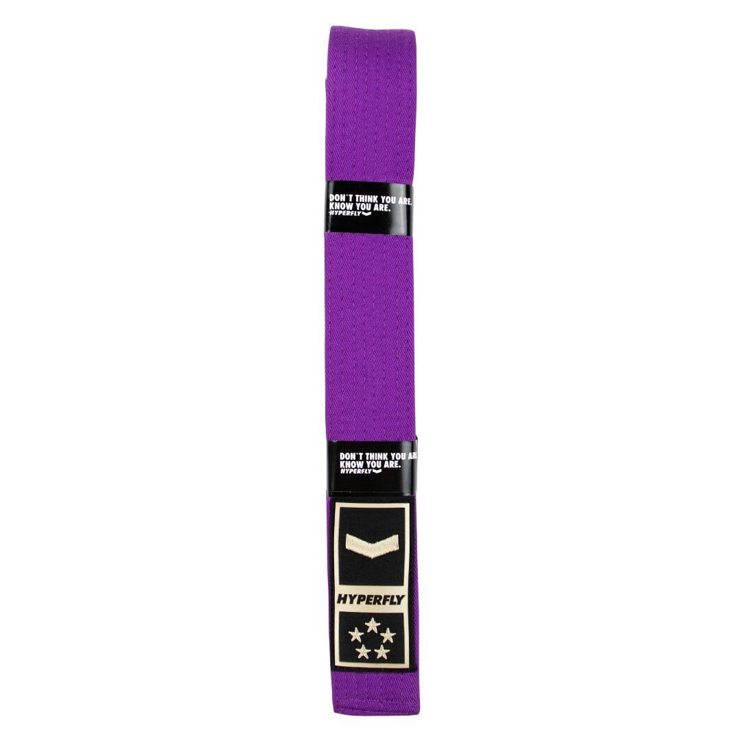 Hyperfly Core Belt Gi Belt Hyperfly Purple A0 