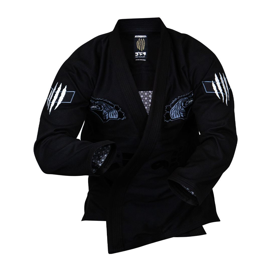 HYPERFLY + Godzilla Claw Gi Black Kimono / Adult Hyperfly 