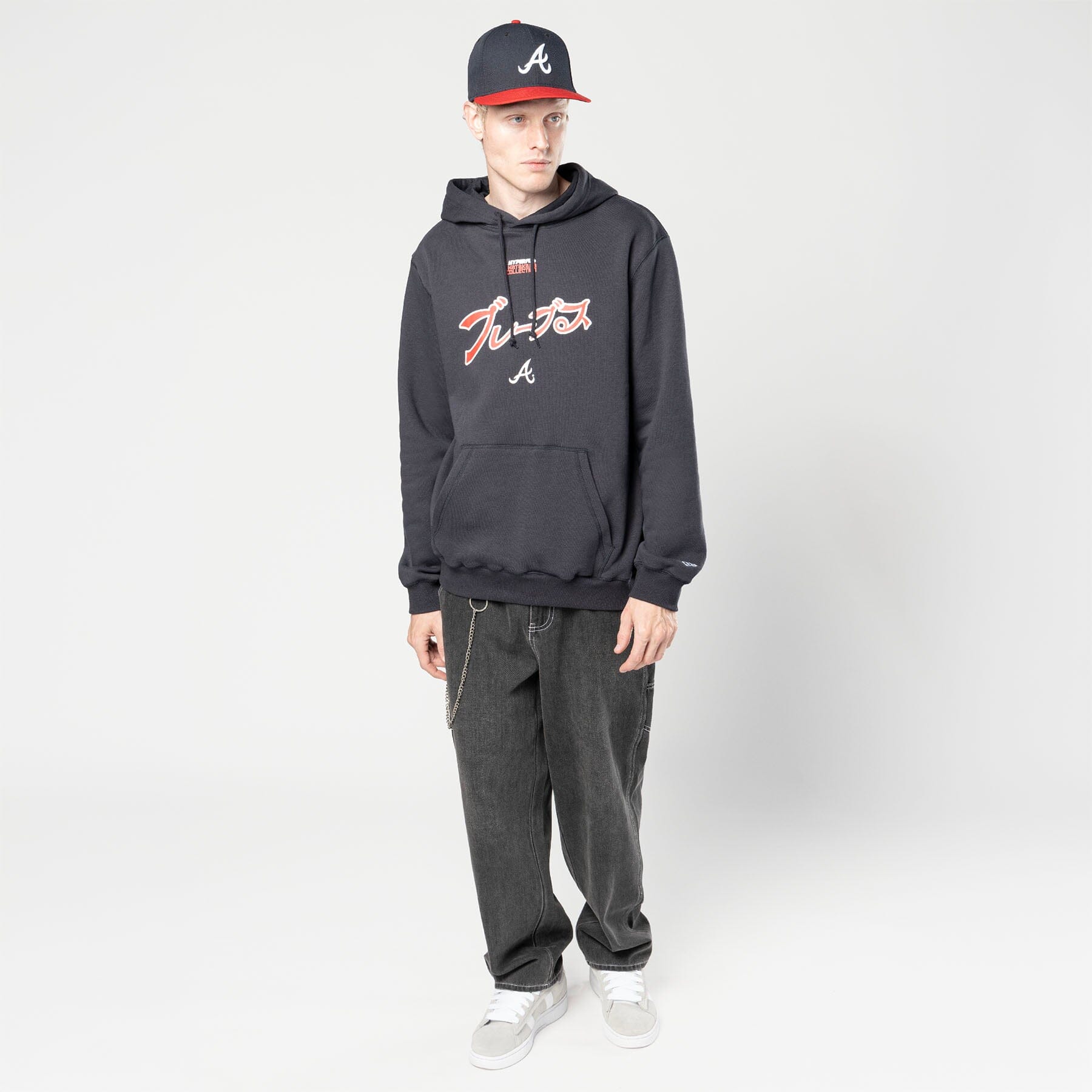 HYPERFLY + MLB + New Era Atlanta Braves Hoodie Apparel / Tops / Sweatshirt Hyperfly 