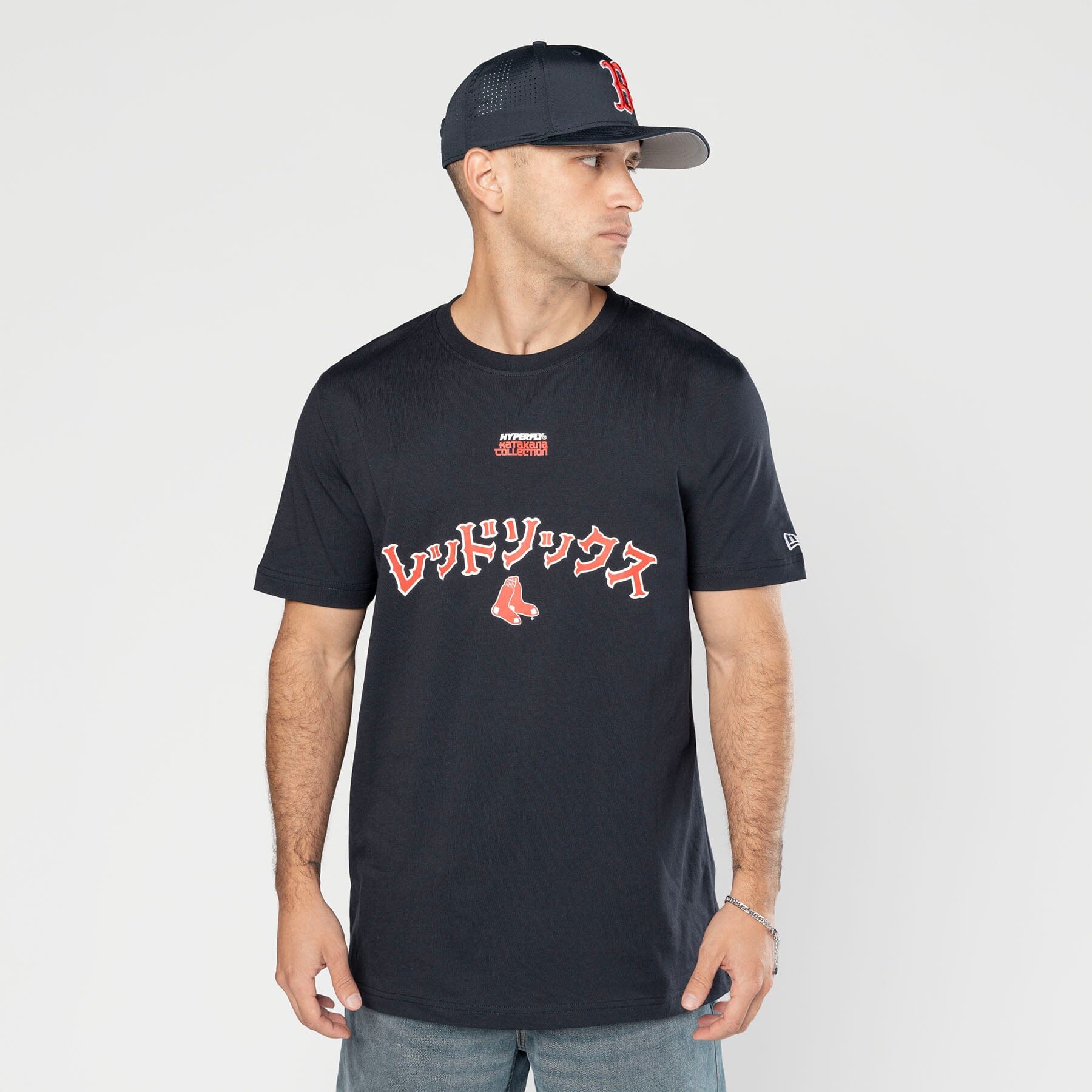 HYPERFLY + MLB + New Era Boston Red Sox Tee Apparel / Tops / Sweatshirt Hyperfly 