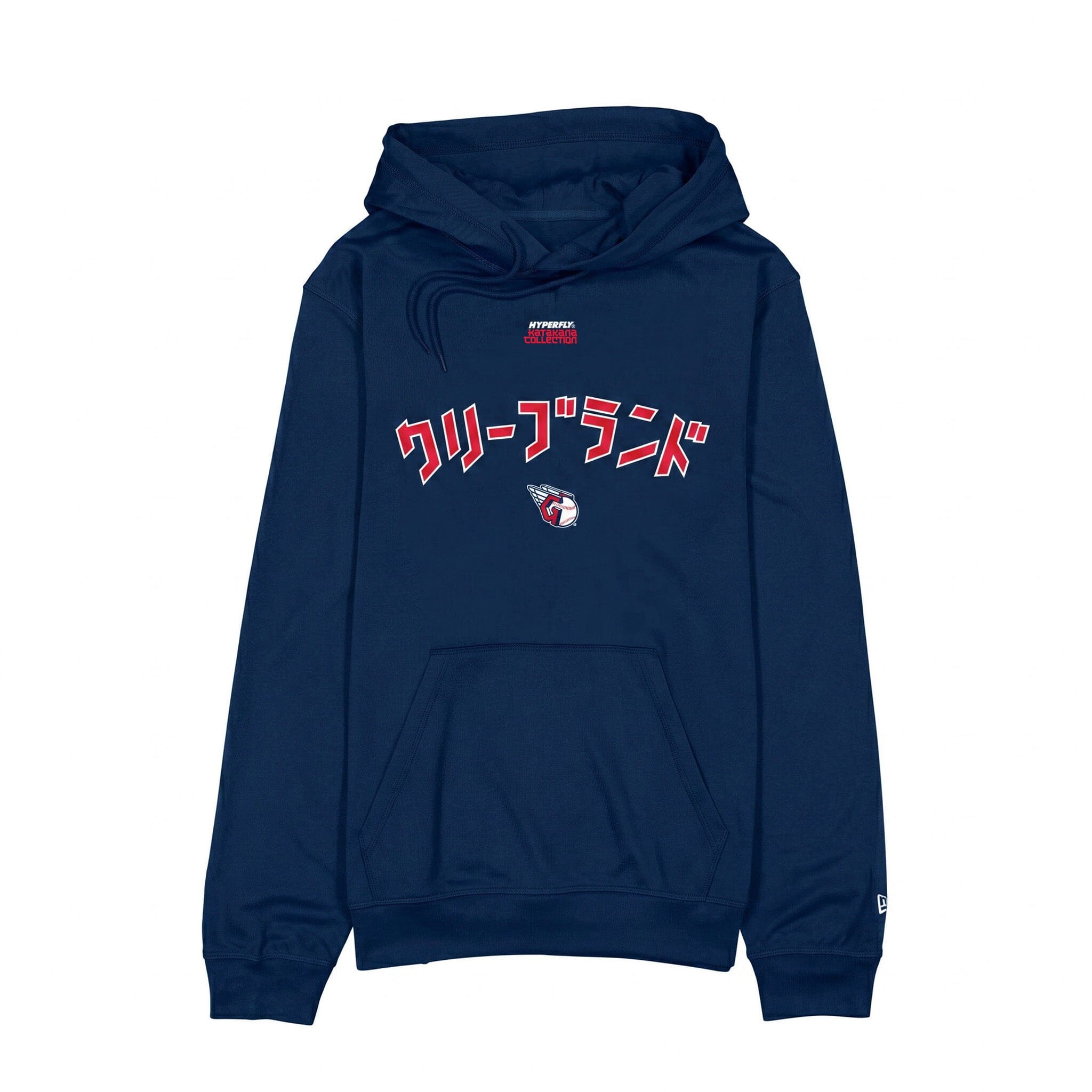 HYPERFLY + MLB + New Era Cleveland Guardians Hoodie Apparel / Tops / Sweatshirt Hyperfly Small 