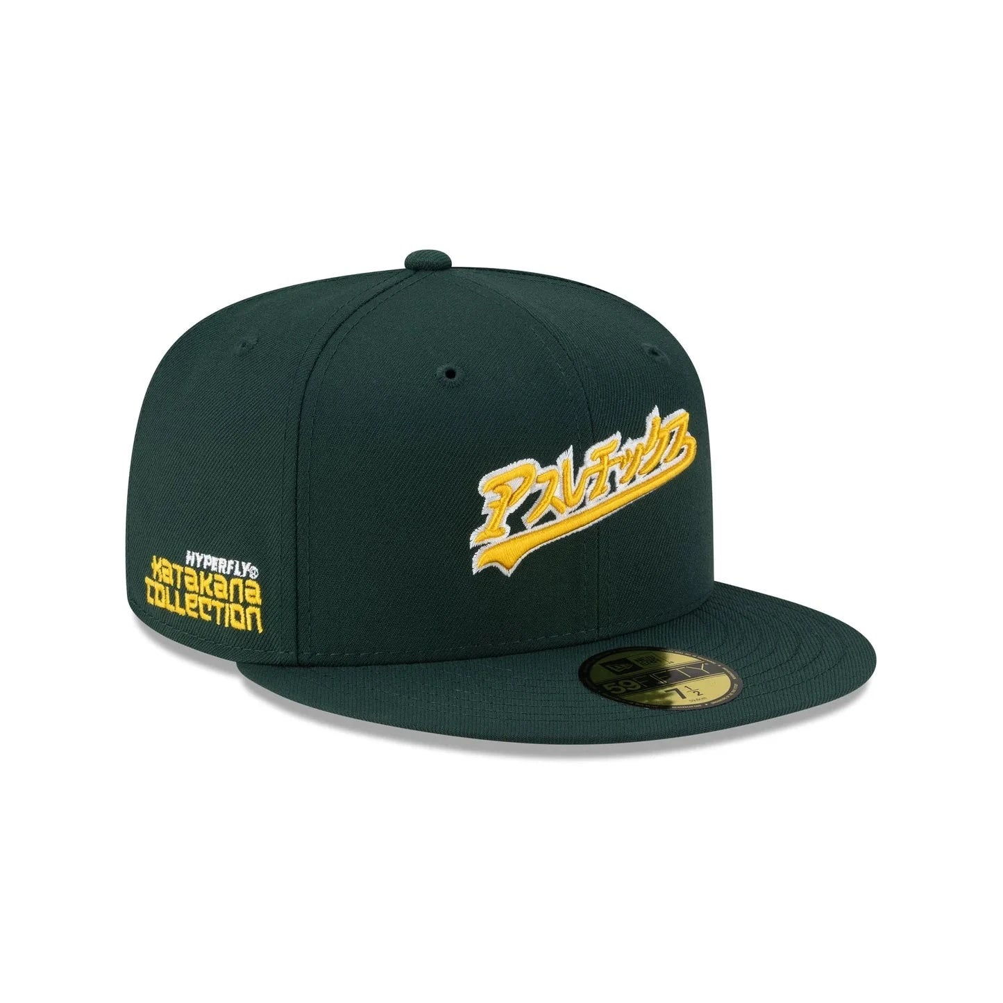HYPERFLY + MLB + New Era Oakland Athletics Cap Accessory / Headwear Hyperfly 59FIFTY Fitted Cap - Size 7 3/8 