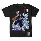 HYPERFLY + NBA + My Hero Academia 76ers Tee Apparel / Tops / Tee Hyperfly Small 