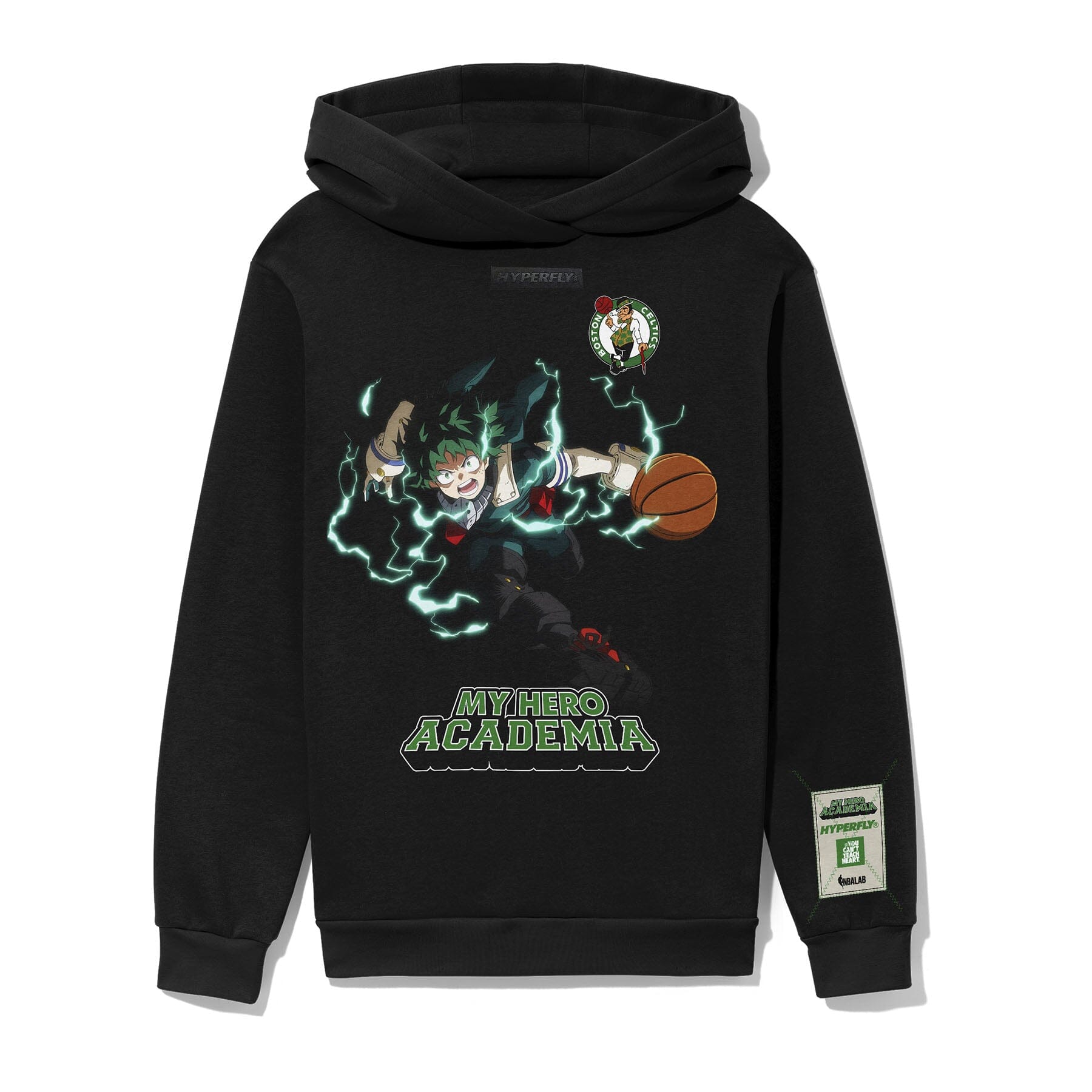 HYPERFLY + NBA + My Hero Academia Celtics Hoodie – Hyperfly