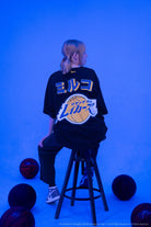 HYPERFLY + NBA + My Hero Academia Lakers Hoodie Apparel / Tops / Sweatshirt Hyperfly 