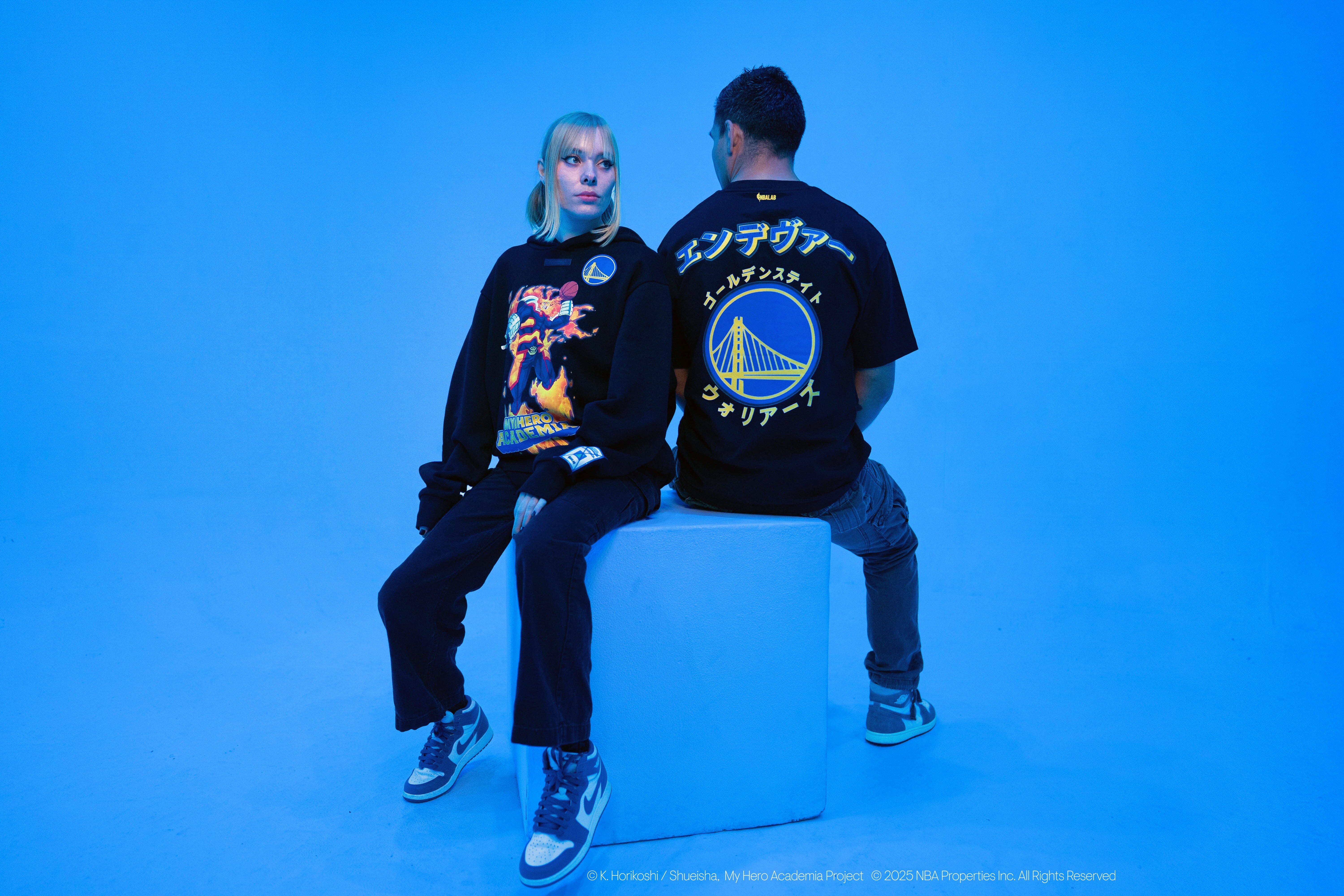 HYPERFLY + NBA + My Hero Academia Warriors Hoodie Apparel / Tops / Sweatshirt Hyperfly 