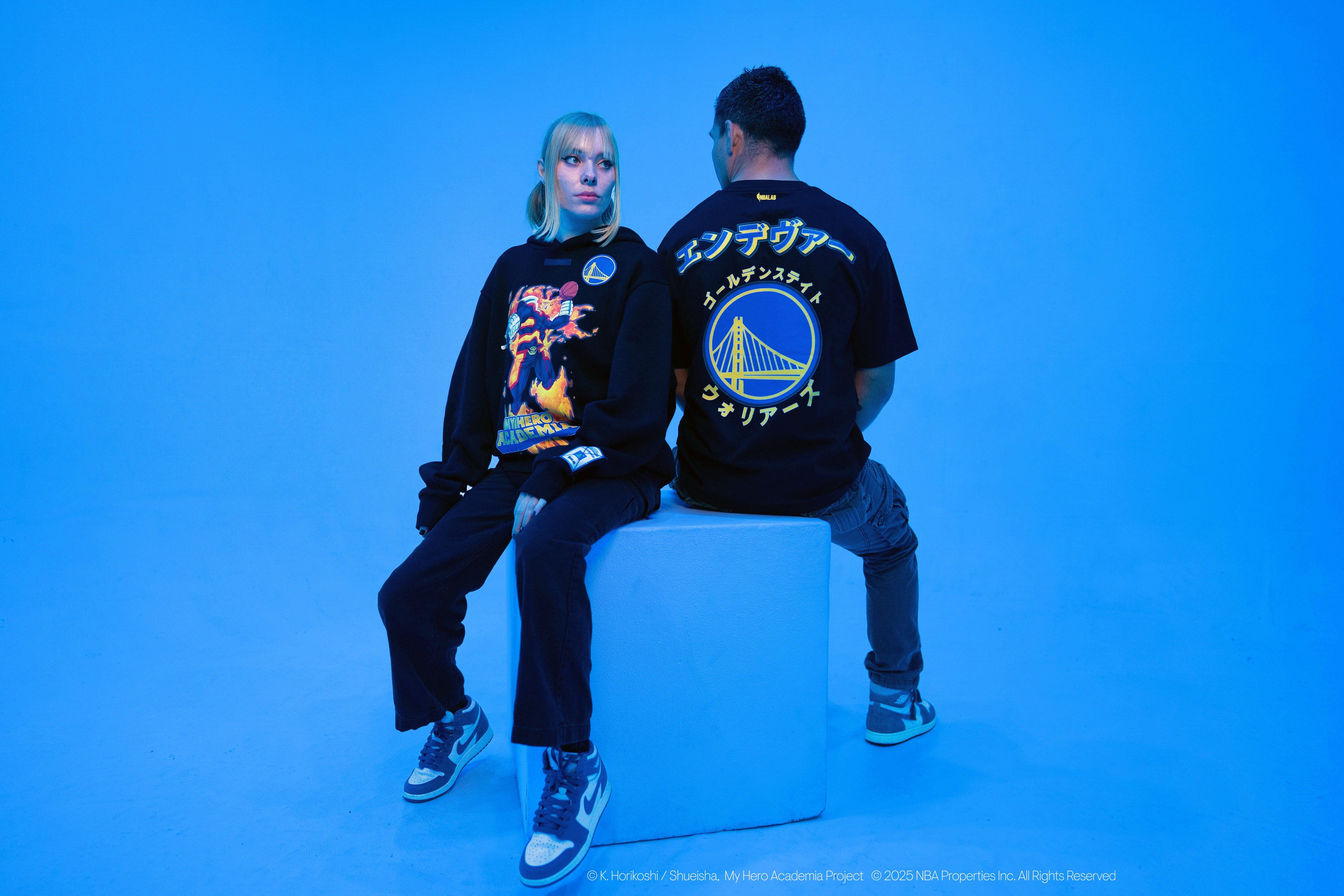 HYPERFLY + NBA + My Hero Academia Warriors Hoodie Apparel / Tops / Sweatshirt Hyperfly 