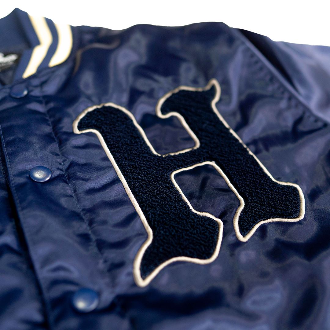 Hyperfly Satin Jacket – Oni Mask Design
