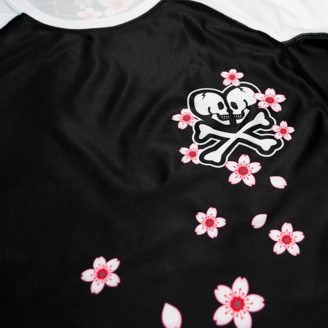 Hyperfly + tokidoki Short Sleeve Skull Rash Guard No Gi - Rash Guard Hyperfly 