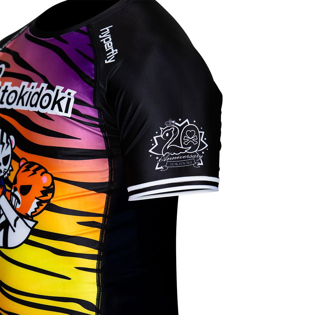 Tokidoki Short Sleeve Tiger No Gi BJJ Rash Guard – Hyperfly