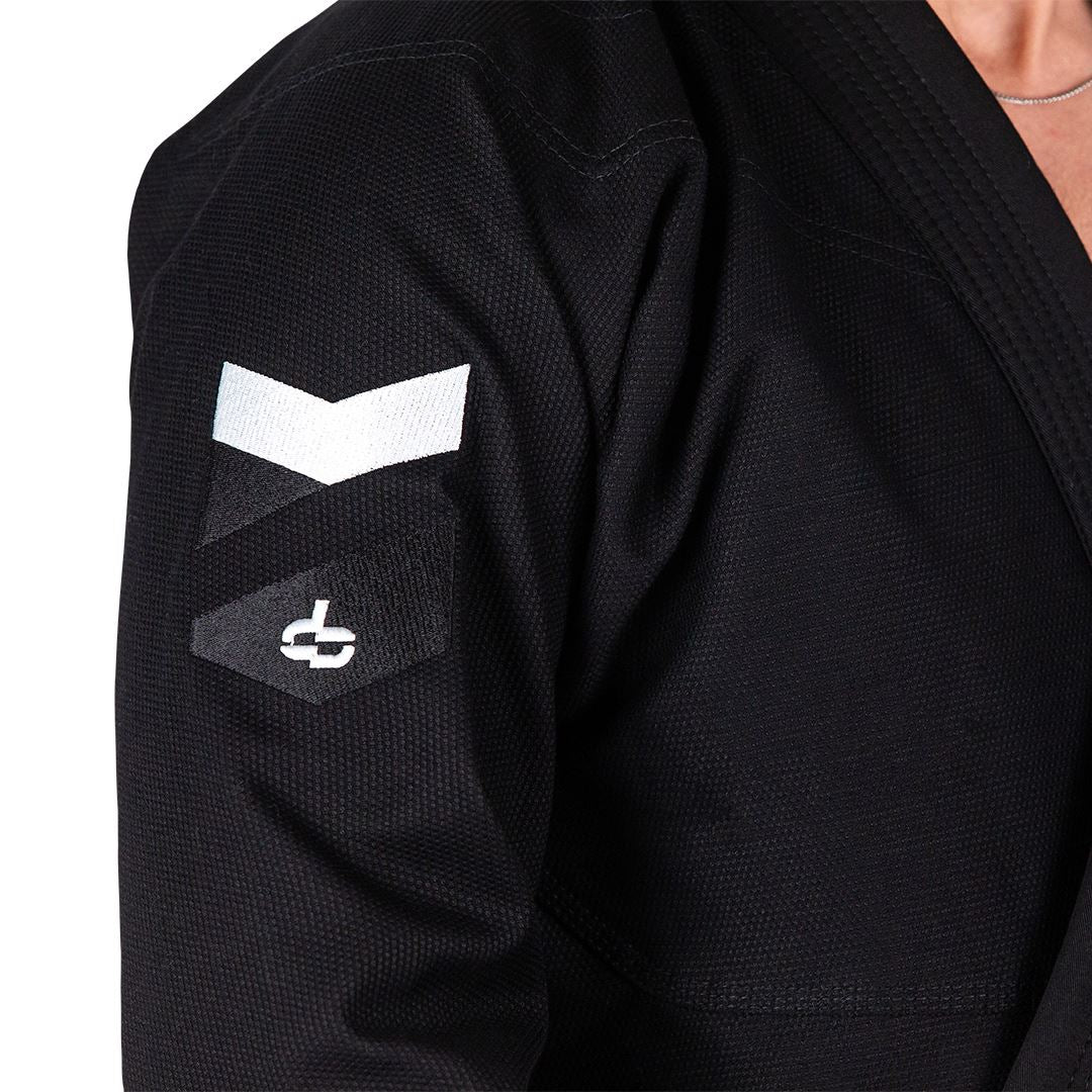 Hyperlyte 3.5 Black With White BJJ Gi – Hyperfly Hyperlyte 3.5 Black With White BJJ Gi – Hyperfly