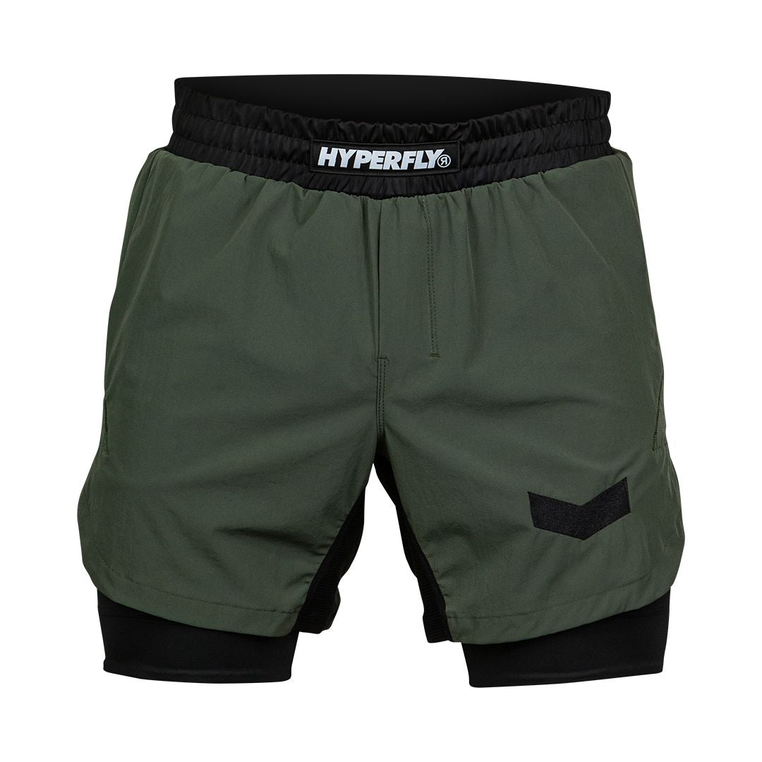 Icon Combat BJJ No Gi Shorts Army – Hyperfly