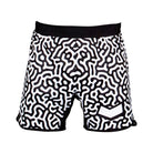 Junior Cerebral Shorts Apparel - Bottoms Hyperfly Black and White 16 