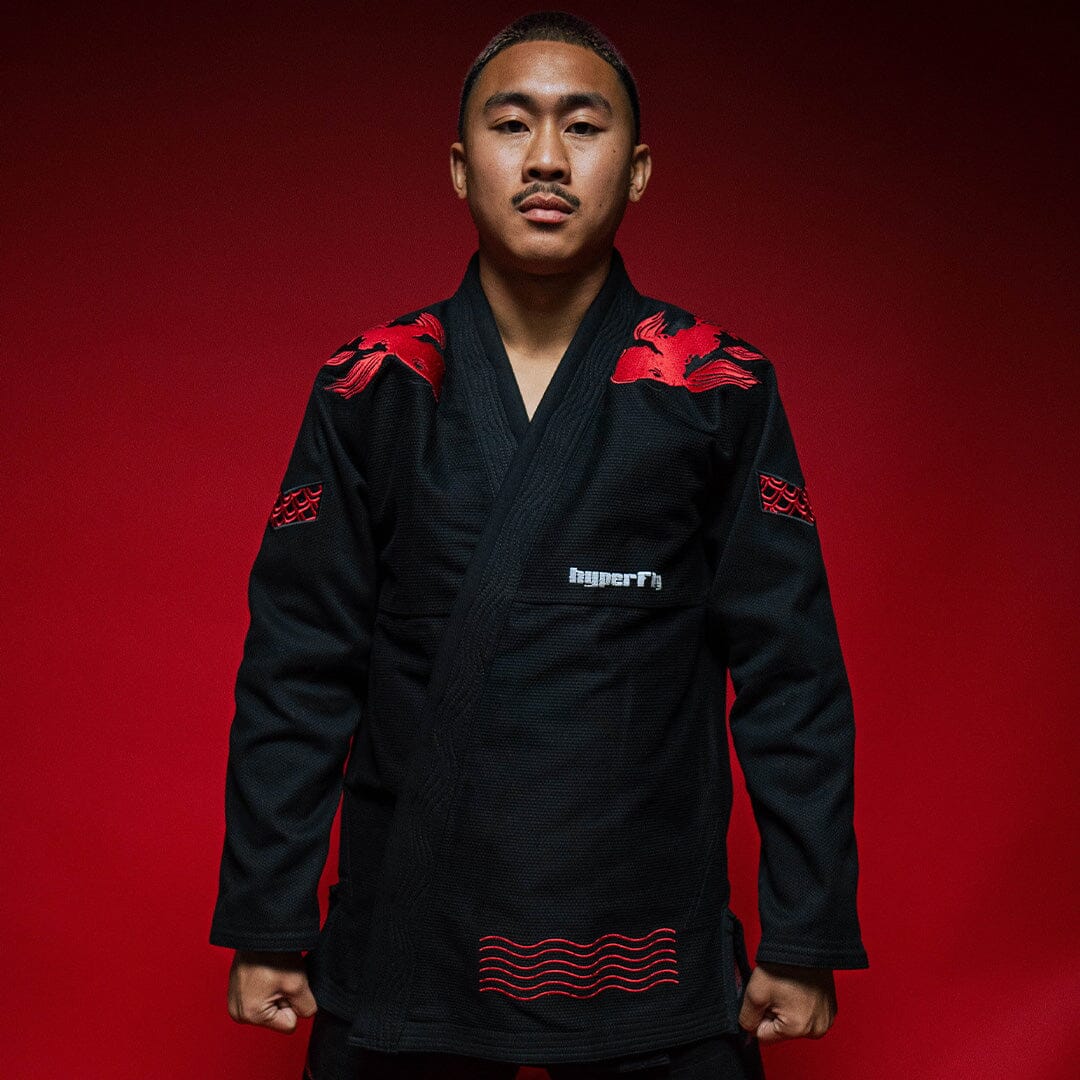 Koi Dragon Gi Kimono - Adult Hyperfly 