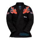 Koi Dragon Gi Kimono / Adult Hyperfly Orange and Teal F0 