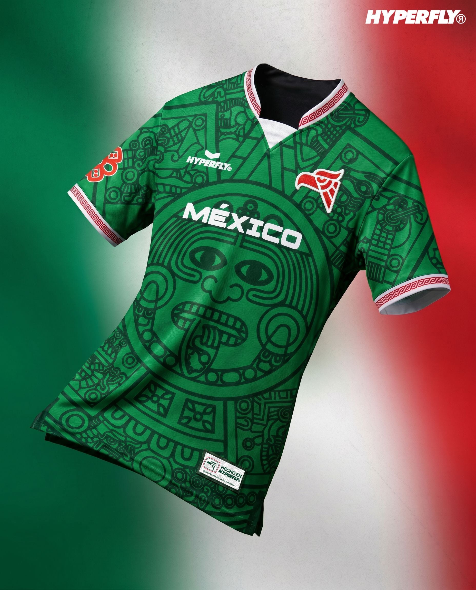 Mexico Jersey (Preorder) No Gi / Rash Guard Hyperfly 