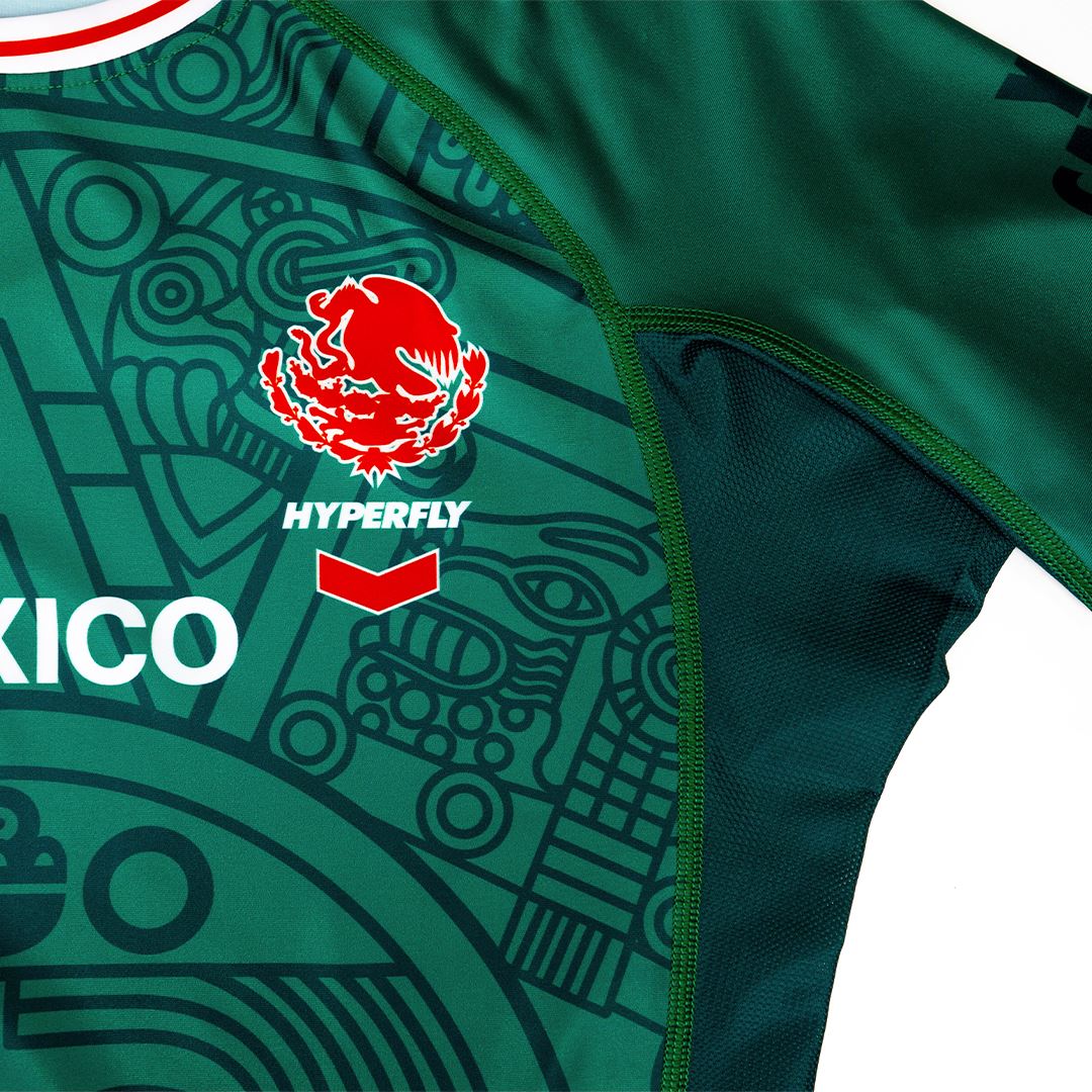 Mexico Rash Guard No Gi - Rash Guard Hyperfly 