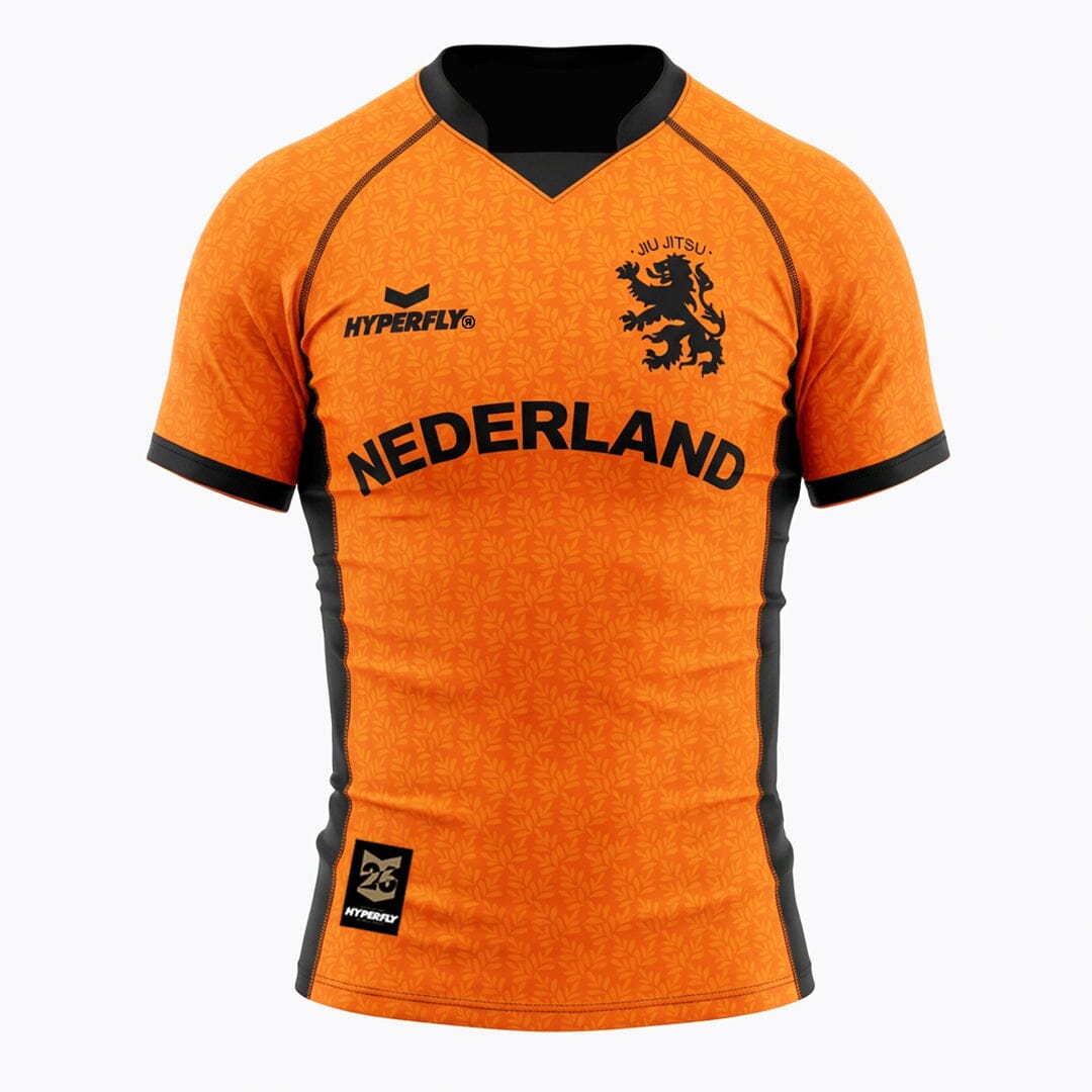 Netherlands World Cup Rash Guard (Preorder) No Gi / Rash Guard Hyperfly 2X Small 