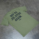 Off To Jiu Jitsu Again Tee Apparel / Tops / Tee Hyperfly Army X Small 