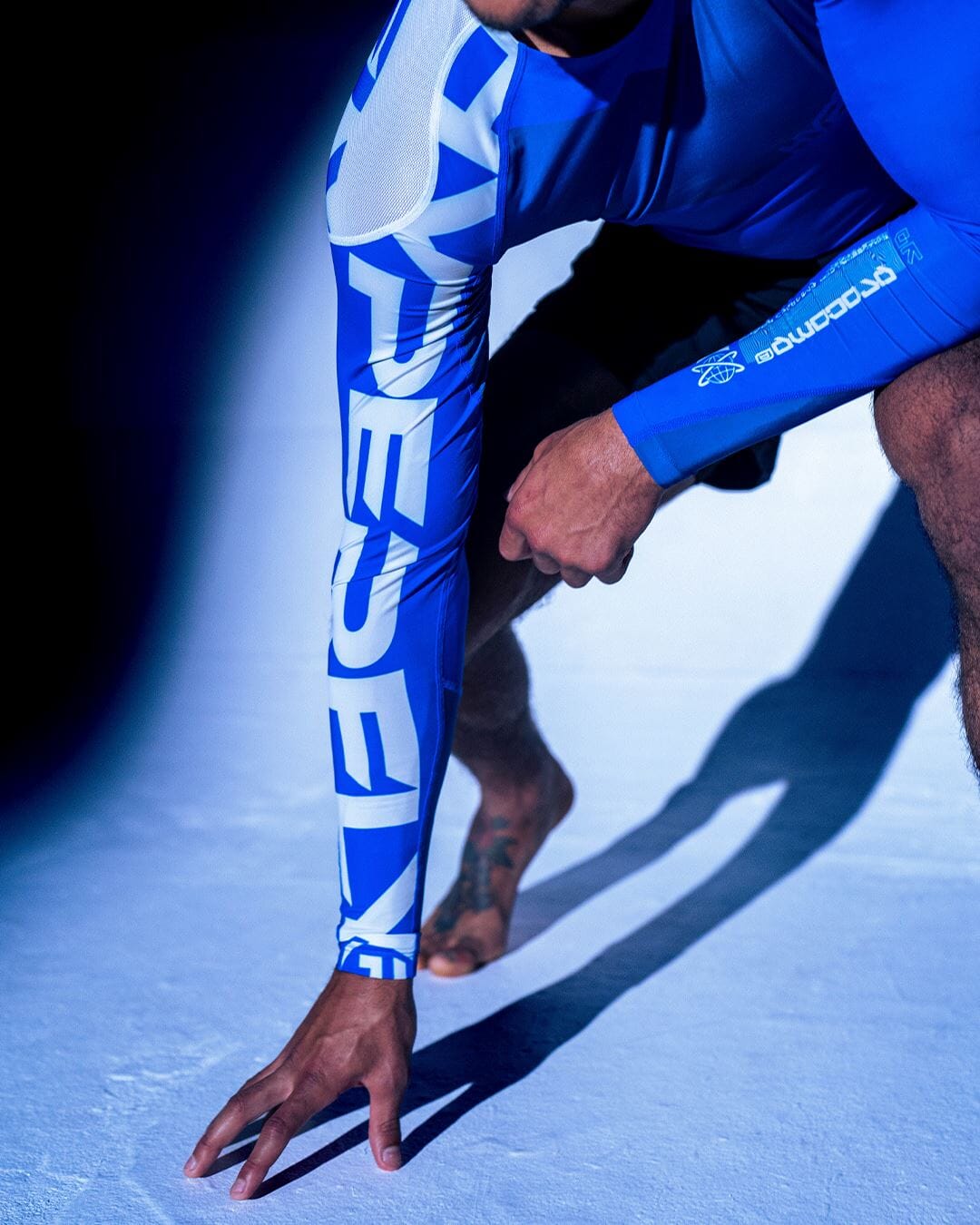 ProComp Edge Ranked Rash Guard Blue No Gi - Rash Guard Hyperfly 
