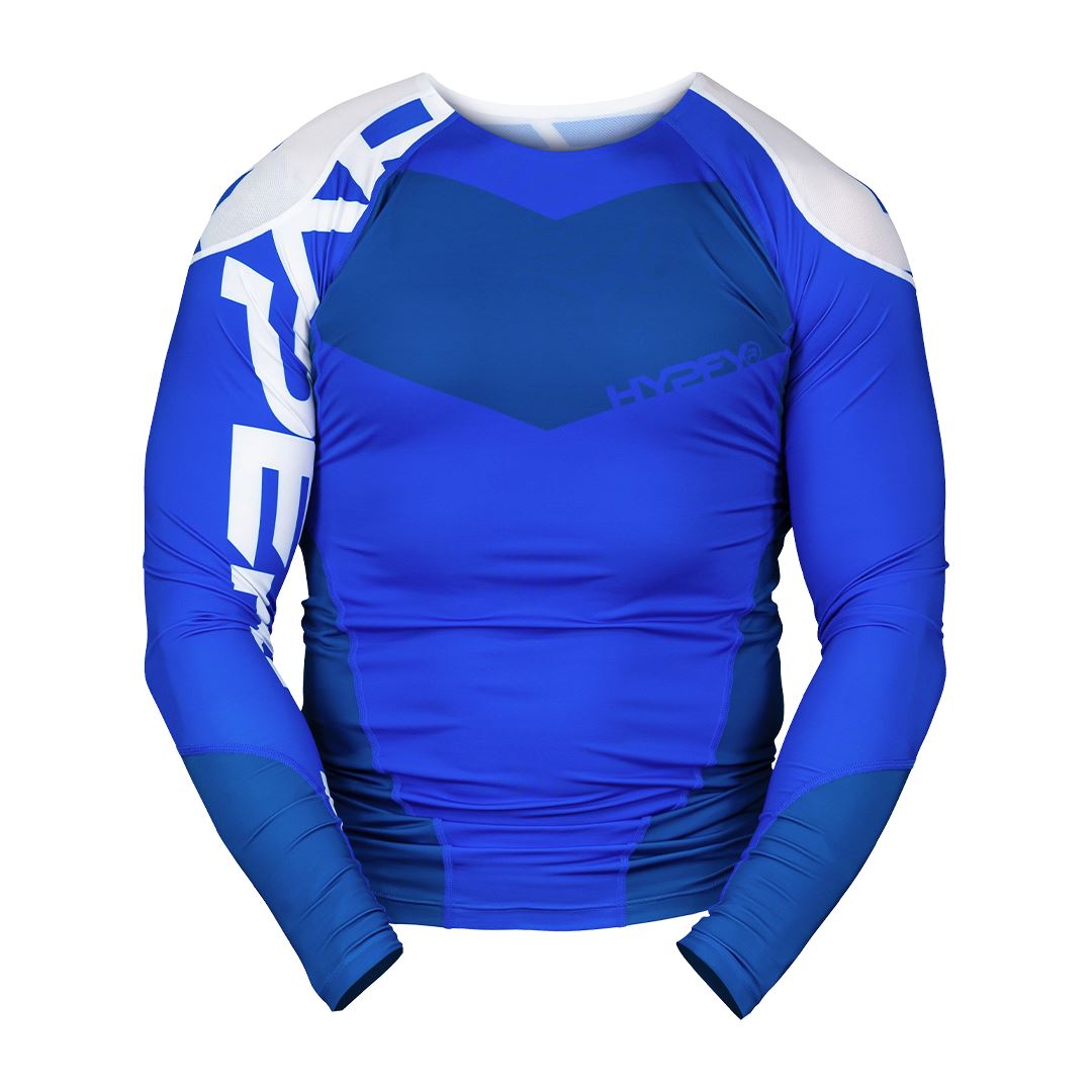 ProComp Edge Ranked Rash Guard Blue No Gi - Rash Guard Hyperfly 